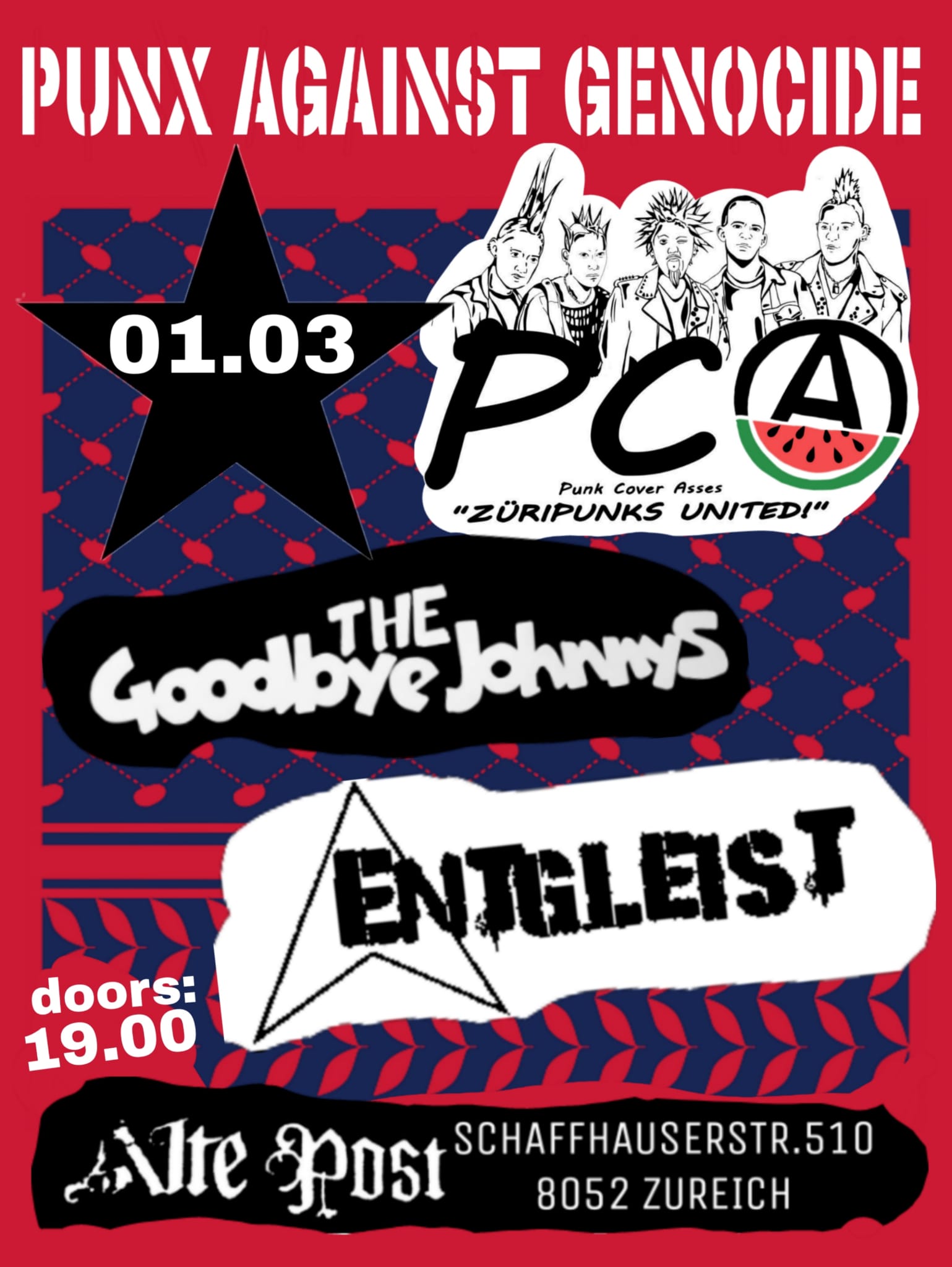 PCA, THE GOODBYE JOHNNYS, ENTLGLEIST